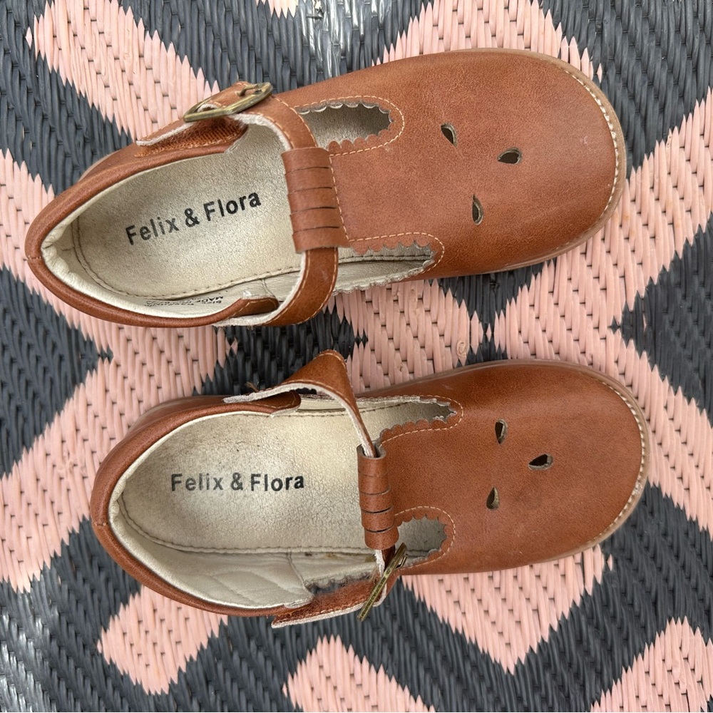 Brown Kids Shoes